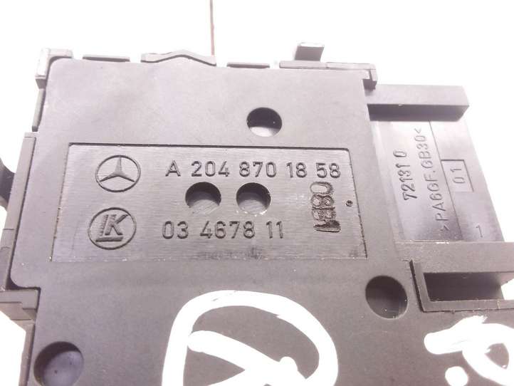 Mercedes-Benz E W212 (2009 - 2016)  A2048701858 Включатель (включатели) памяти