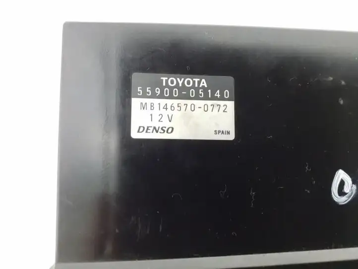 Toyota Avensis T250 (2003 - 2006) 5590005140 Блок управления кондиционером — фото 4