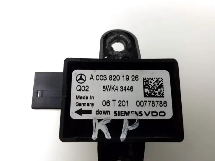 Mercedes-Benz R W251 (2005 - 2013) A0038201926 Датчик удара SRS — фото 3
