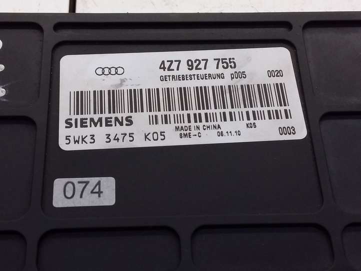 Audi A6 allroad (2000 - 2006)  4Z7927755 Блок управления коробки передач