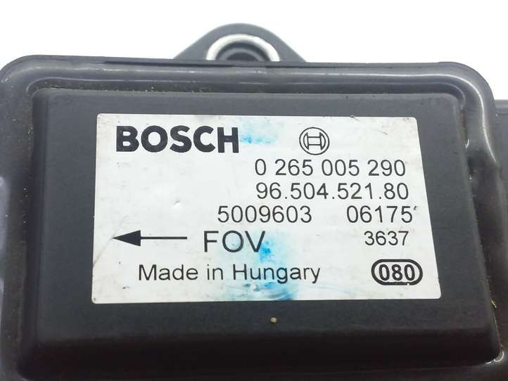 Citroen Xsara Picasso (1999 - 2012)  0265005290 Датчик ESP (системы стабильности) (датчик курсовой устойчивости))