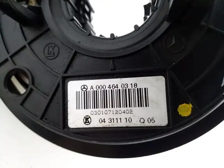Mercedes-Benz CL C215 (2000 - 2006) A0004640318 Контактное кольцо SRS — фото 3