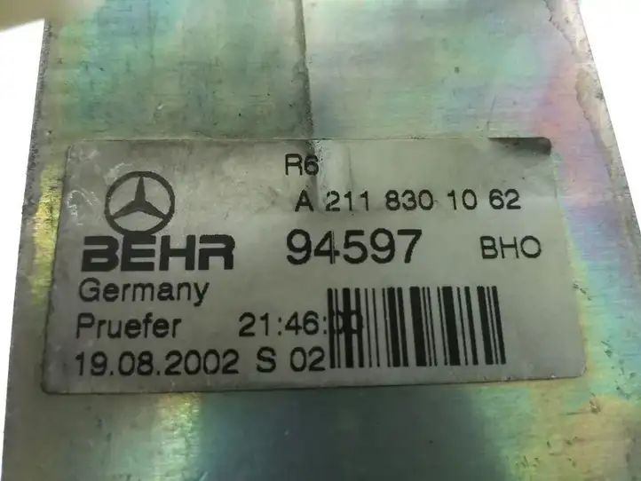 Mercedes-Benz E W211 (2002 - 2009) A2118301062 Испаритель кондиционера — фото 2