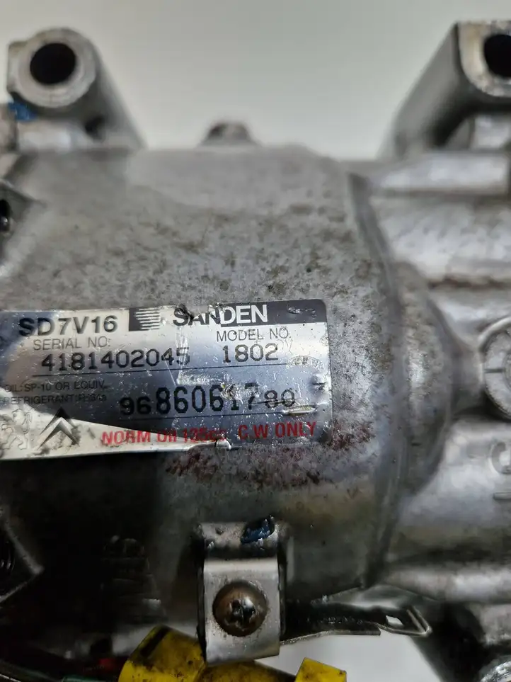 Citroen C4 (2004 - 2008) 9686061780 Компрессор (насос) кондиционера воздуха — фото 2