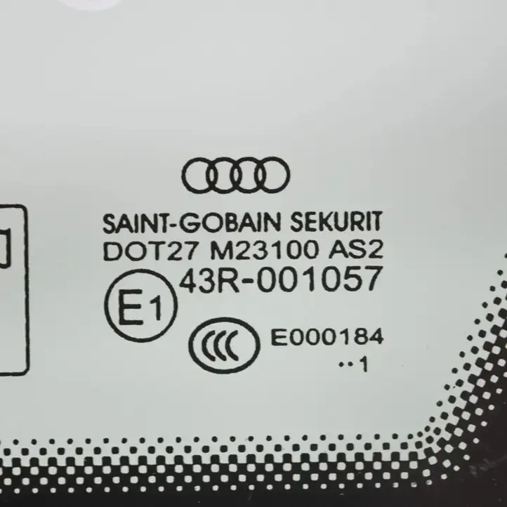 Audi A6 C7 (2011 - 2014) 43R001057 Заднее боковое стекло — фото 4