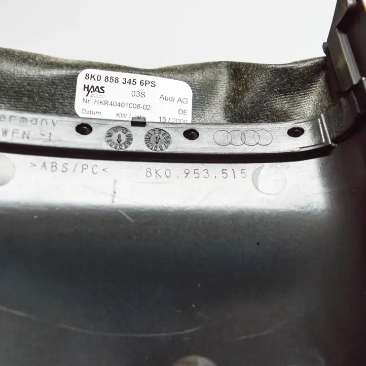 Audi A4 S4 B8 8K (2007 - 2011) Обшивка рулевой колонки — фото 4