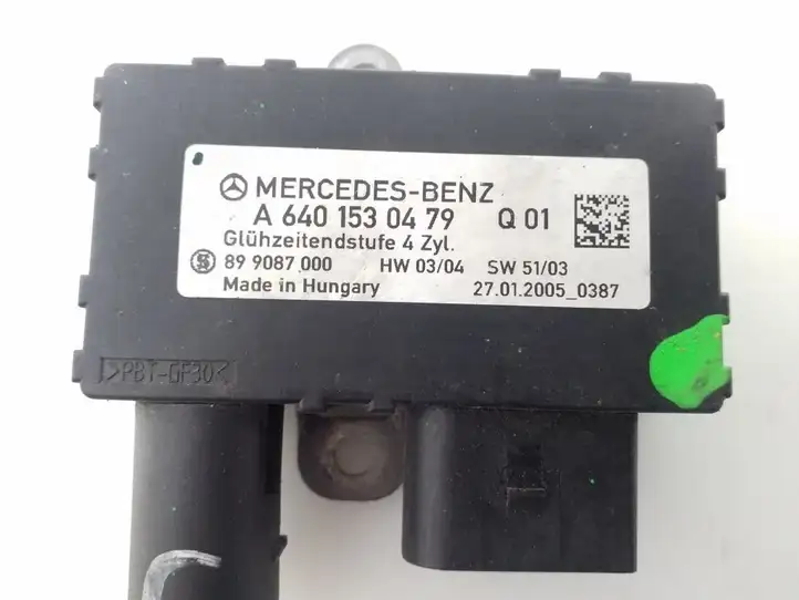 Mercedes-Benz A W169 (2004 - 2012) A6401530479 Реле накала свечей — фото 2