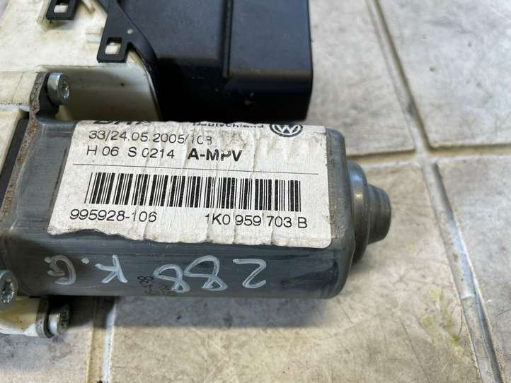 Volkswagen Touran I (2003 - 2010)  1K0959703B Механизм подъема окон задней двери