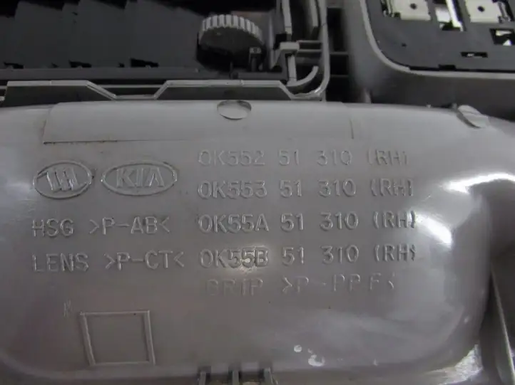 Kia Carnival (2002 - 2006) Плафон салона — фото 3