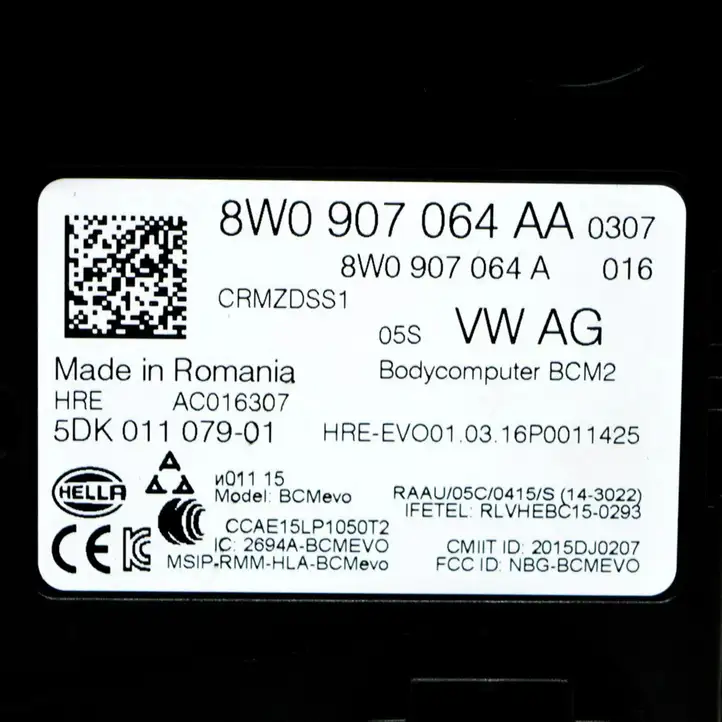 Audi A4 S4 B9 (2015 - 2019) 8W0907064AA Модуль управления кузовом (BCM) — фото 6