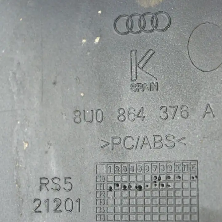 Audi Q3 8U (2011 - 2014) Прочие детали салона — фото 8