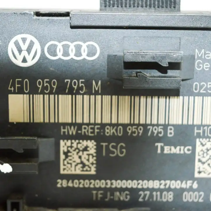 Audi A6 S6 C6 4F (2008 - 2011) 4F0959795M Блок управления дверью — фото 5
