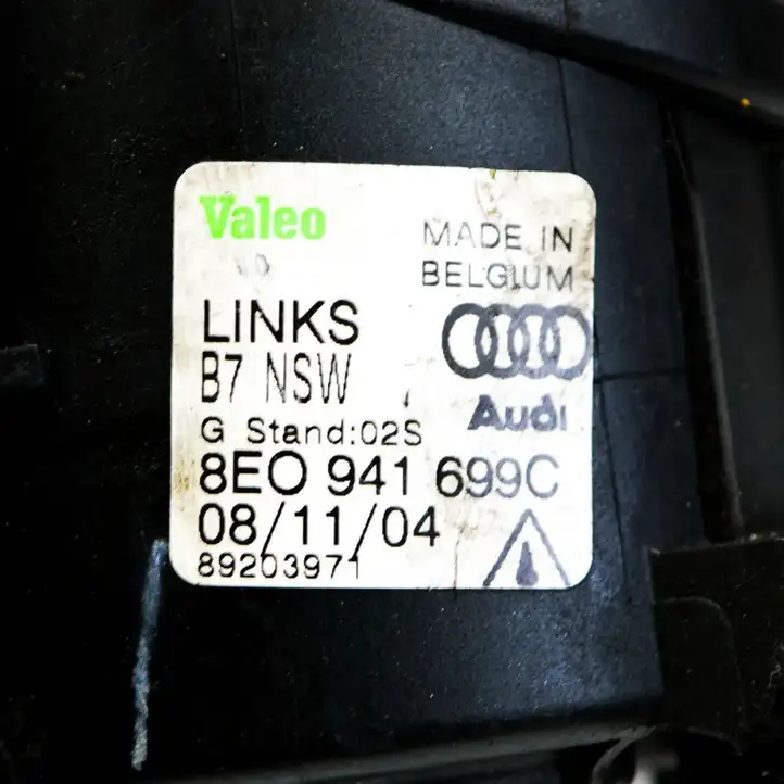 Audi A4 S4 B7 8E 8H (2004 - 2009) 8E0941699C Передняя противотуманная фара — фото 7