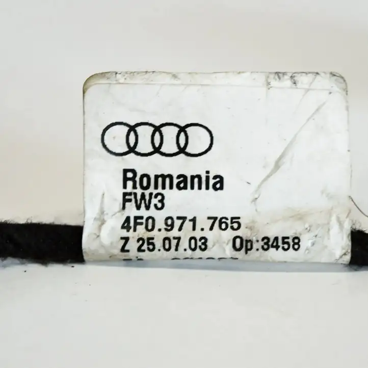 Audi A6 S6 C6 4F (2008 - 2011) 4F09595654F0971765 Кнопка фаркопа в багажнике — фото 4