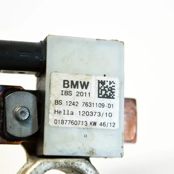 BMW 3 F30 F35 F31 (2012 - 2018) 7631109 Минусовой провод аккумулятора — фото 5