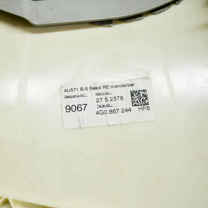 Audi A6 C7 (2011 - 2014) 4G0867244 Верхняя обшивка стойки B — фото 3