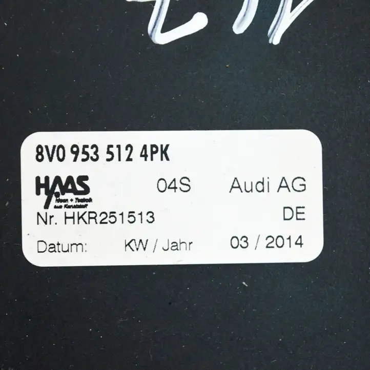 Audi A3/S3 8V (2012 - 2016) 8V0953512 Обшивка рулевой колонки — фото 4
