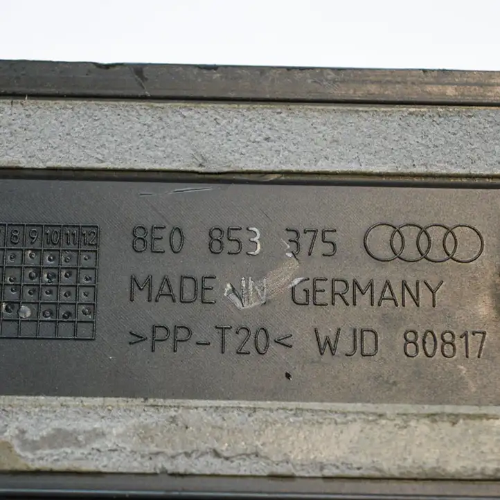 Audi A4 S4 B6 8E 8H (2000 - 2006) 8E0853375 Внутренняя обшивка порога (комплект) — фото 2