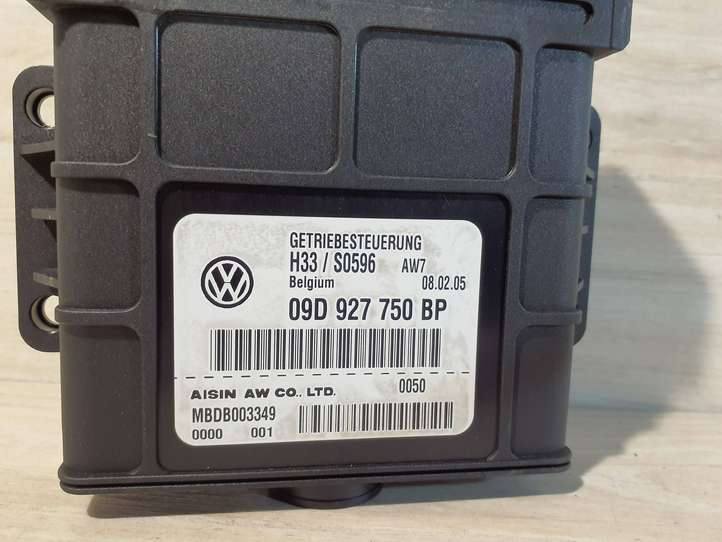 Volkswagen Touareg I (2002 - 2010)  09D927750BP Блок управления коробки передач