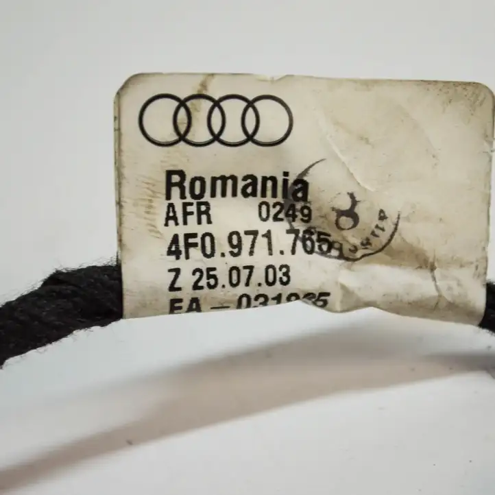 Audi A6 S6 C6 4F (2004 - 2008) 4F0971765 Проводка передней двери — фото 4