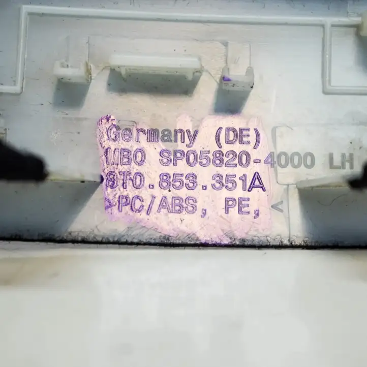 Audi A5 8T 8F (2011 - 2016) 8T0853351A Нижняя обшивка стойки B — фото 3