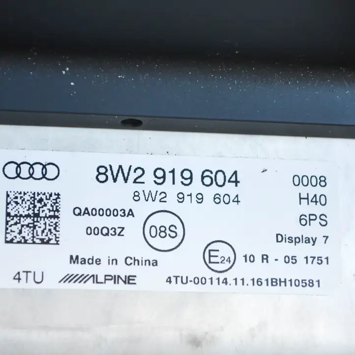 Audi A4 S4 B9 (2015 - 2019) Магнитола / мультимедийная система — фото 9