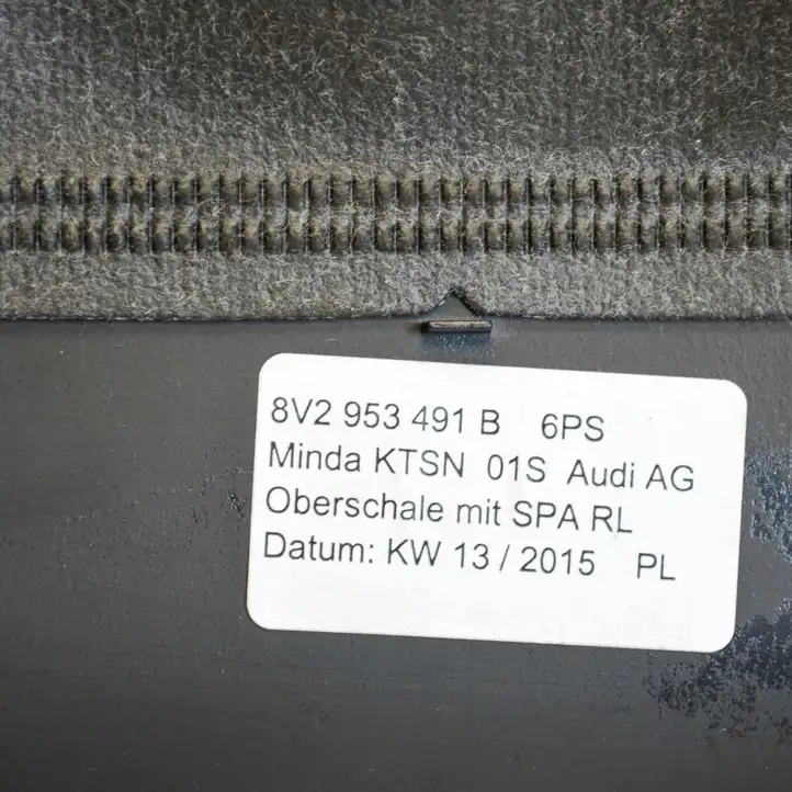 Audi A3/S3 8V (2012 - 2016) Обшивка рулевой колонки — фото 4