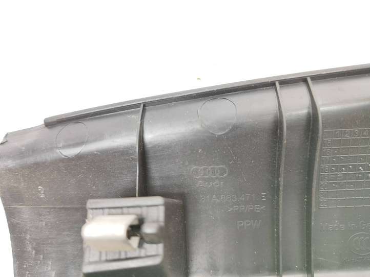 Audi Q2 (2016 - )  81A863471E Отделка порога багажника