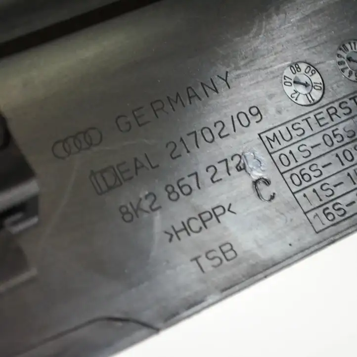 Audi A5 8T 8F (2007 - 2011) 8K2867272C Отделка переднего порога — фото 6