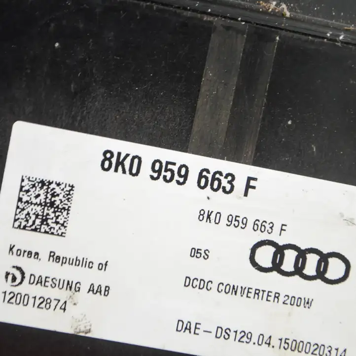 Audi A6 C7 (2014 - 2018) 8K0959663F Преобразователь напряжения — фото 6