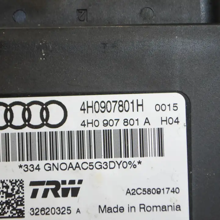 Audi A6 C7 (2014 - 2018) 4H0907801H Блок управления стояночным тормозом (EPB) — фото 4
