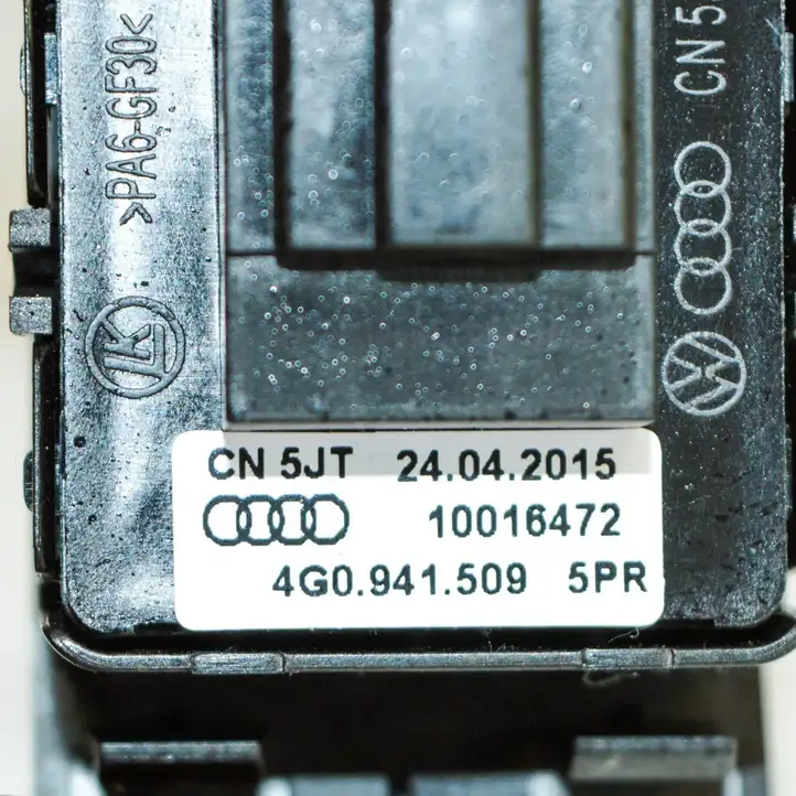 Audi A6 C7 (2014 - 2018) 4G0941509 Включатель аварийных фонарей — фото 5