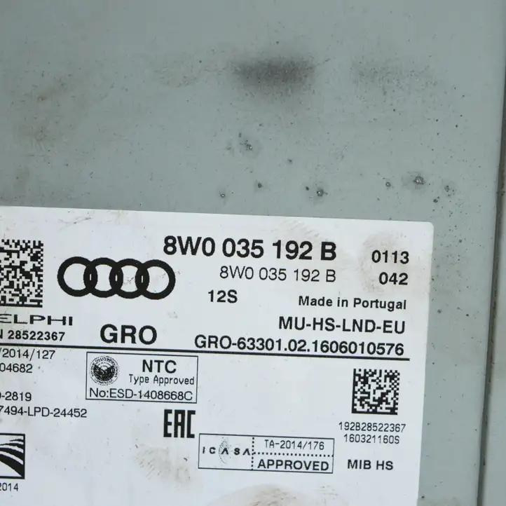 Audi A4 S4 B9 (2015 - 2019) 8W0035192B Блок навигации GPS — фото 7