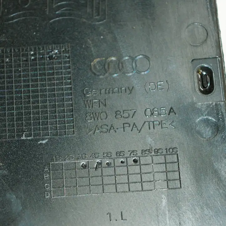 Audi A4 S4 B9 (2015 - 2019) 8W0857085A Боковая отделка панели приборов — фото 4