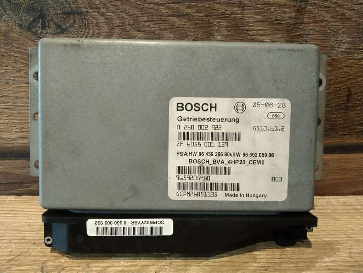 Peugeot 407 (2004 - 2011)  0260002922 Блок управления коробки передач