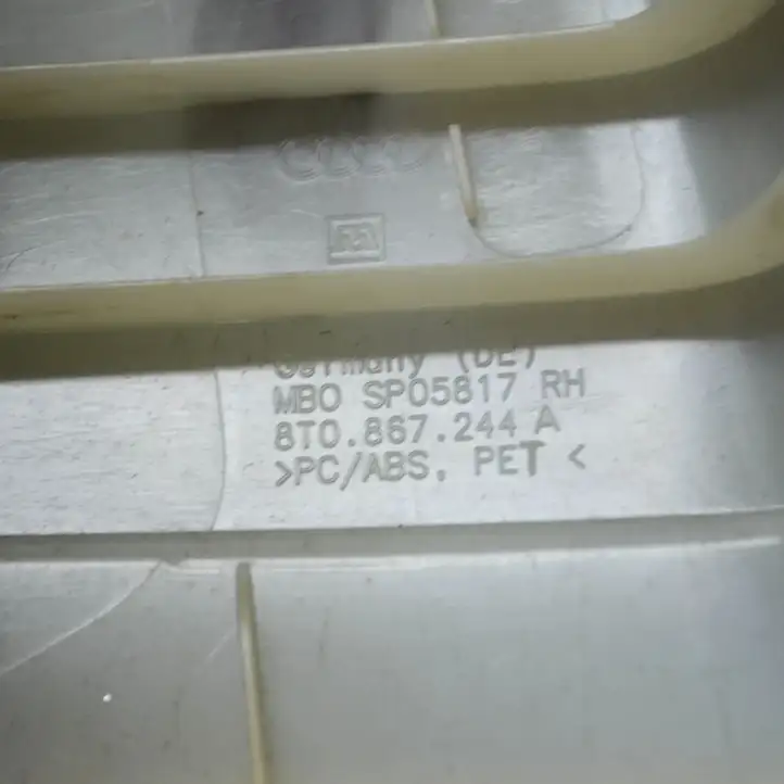 Audi A5 8T 8F (2007 - 2011) 8T0867244A Верхняя обшивка стойки B — фото 6