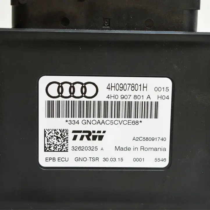 Audi A6 C7 (2014 - 2018) 4H0907801H Блок управления стояночным тормозом (EPB) — фото 5