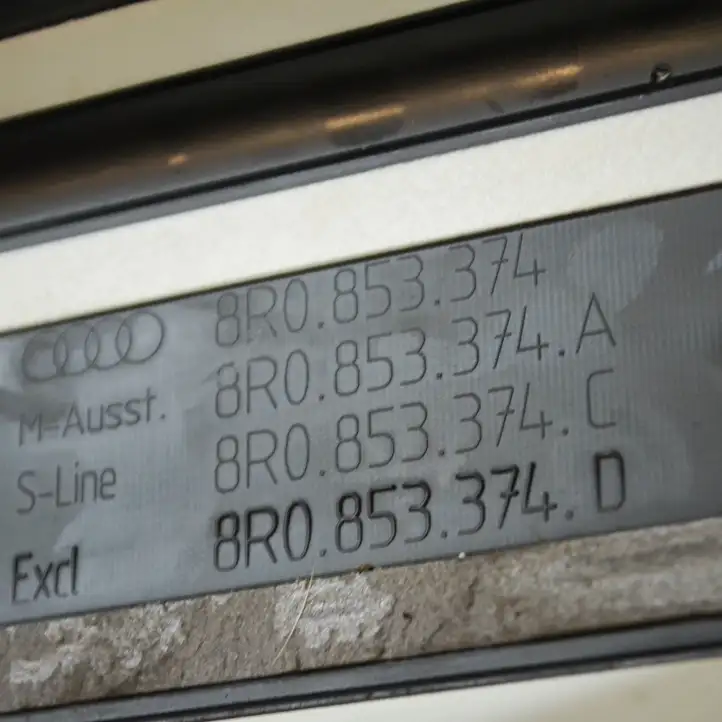 Audi Q5 SQ5 (2008 - 2012) 8R0853374 Внутренняя отделка переднего порога — фото 6