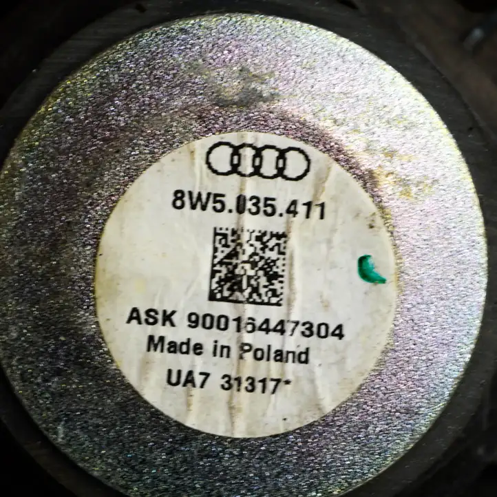 Audi A4 S4 B9 (2015 - 2019) 8W5035411 Динамики задних дверей — фото 4