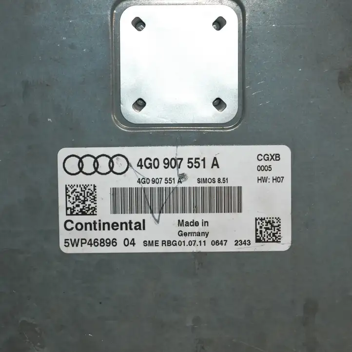 Audi A6 C7 (2011 - 2014) 4G0907551A Блок управления двигателем (ЭБУ) — фото 5