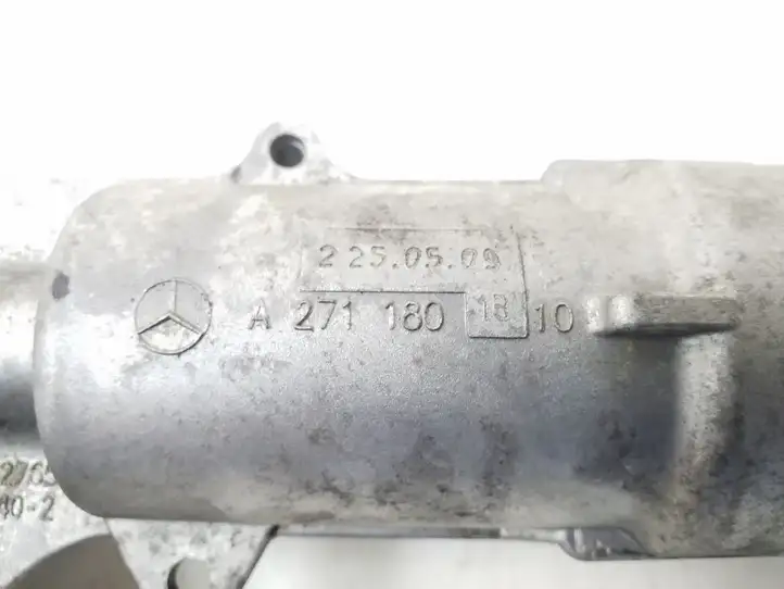 Mercedes-Benz C W204 (2007 - 2014) A2711801310 Кронштейн масляного фильтра — фото 4
