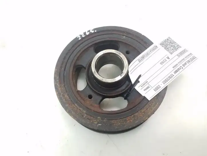 Toyota Land Cruiser (J120) (2002 - 2009) 1340830010 Шкив коленчатого вала — фото 1