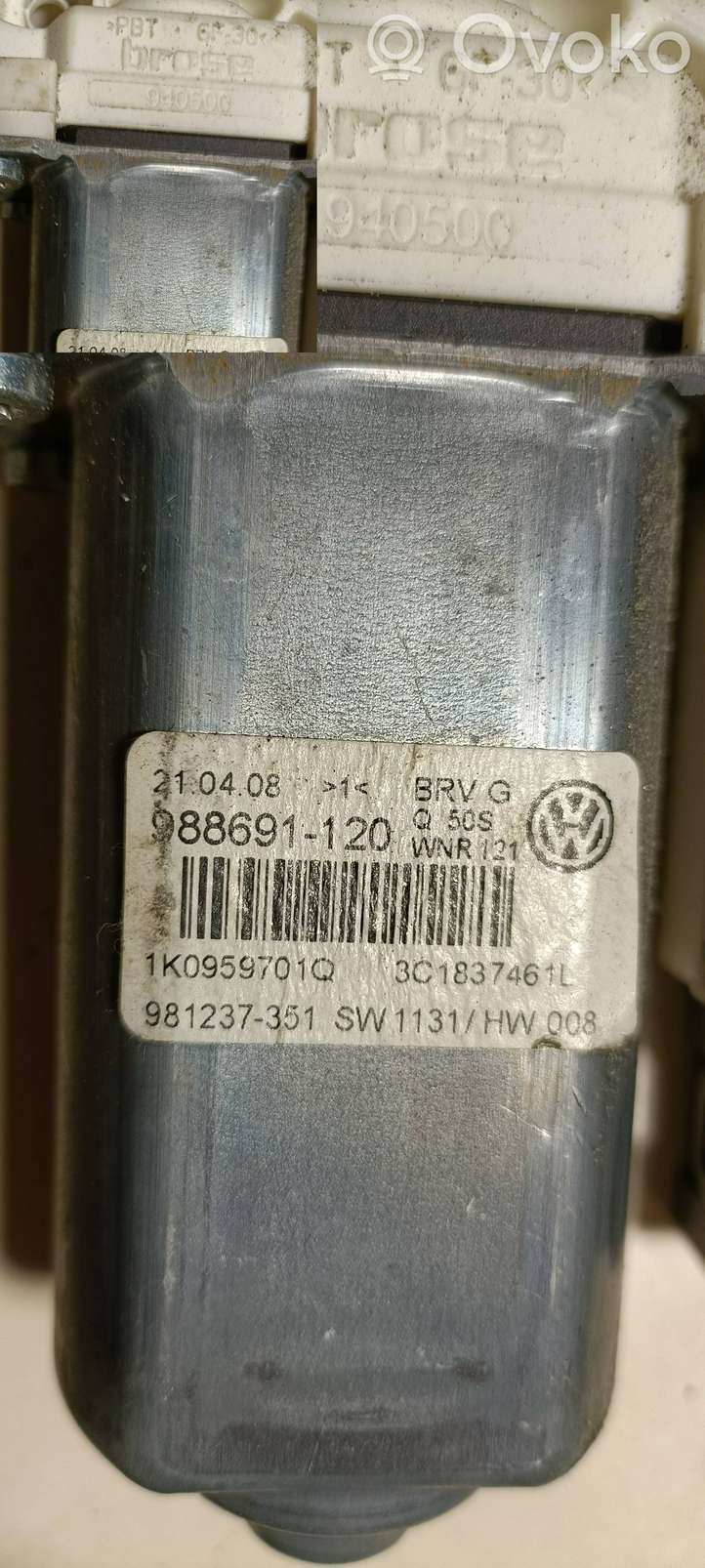 Volkswagen PASSAT B6 (2005 - 2010)  1K0959793M электродвигатель переднего стеклоподъемника