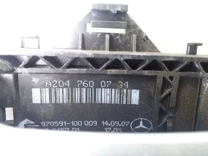 Mercedes-Benz C W204 (2007 - 2014) Наружная ручка двери — фото 3