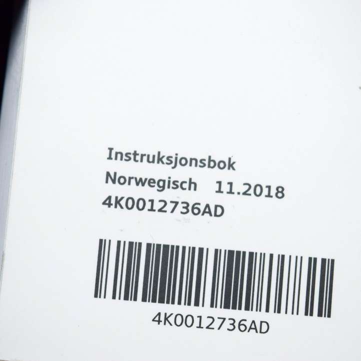 Audi A6 (2018 - )  8T0012103 Руководство пользователя
