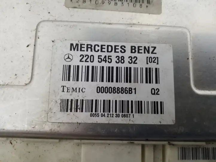 Mercedes-Benz S W220 (1998 - 2006) A2205453832 Прочие блоки управления — фото 3
