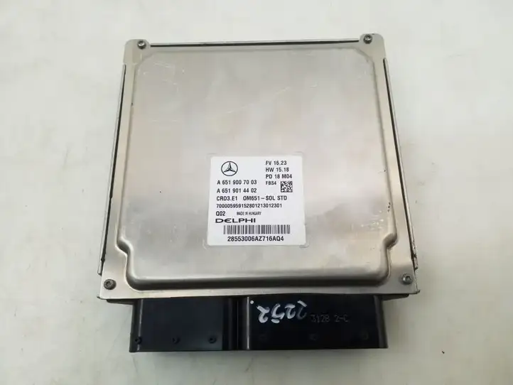 Mercedes-Benz CLA C117,X117,W117 (2013 - 2019) A6519007003 Блок управления двигателем (ЭБУ) — фото 2