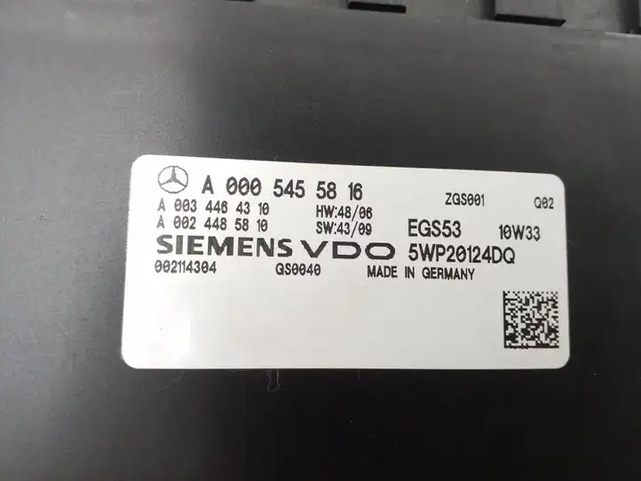Mercedes-Benz E C207 W207 (2009 - 2017) A0034464310 Блок управления АКПП — фото 2