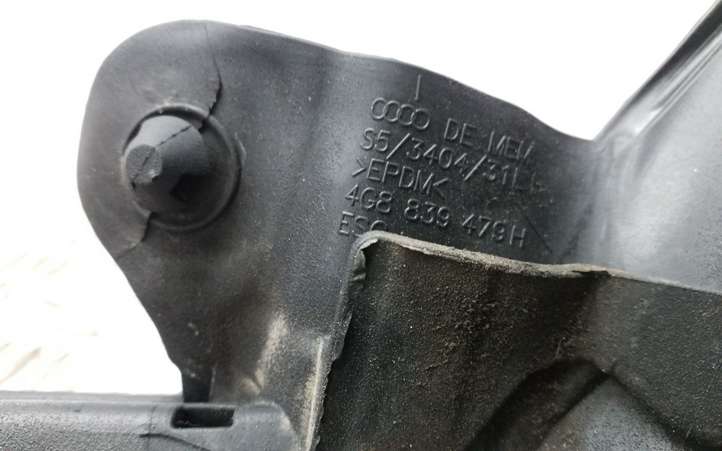 Audi A7 (2010 - 2014)  4G8839479H Уплотнительная резина стекла задней двери