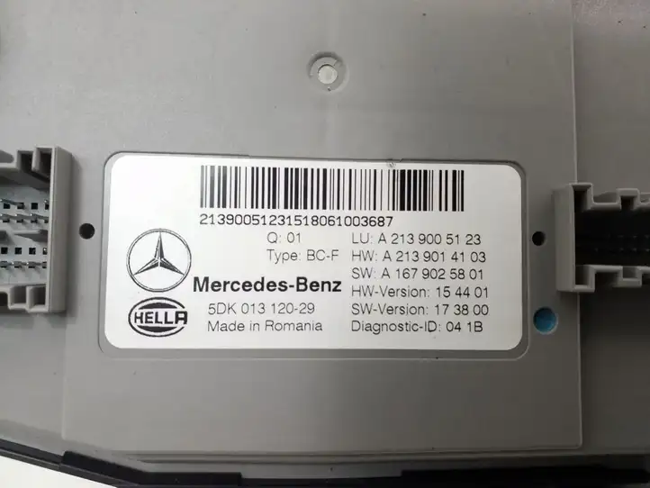 Mercedes-Benz E W213 (2016 - ) A2139005123 Прочие блоки управления — фото 3